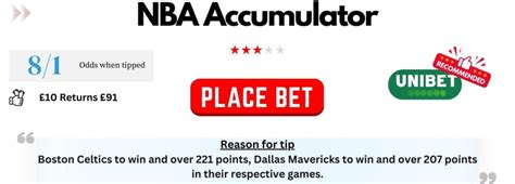 NBA Accumulator Tips .